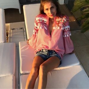 Dodo Baror blouse, size L (has to be oversized) 100% cotton